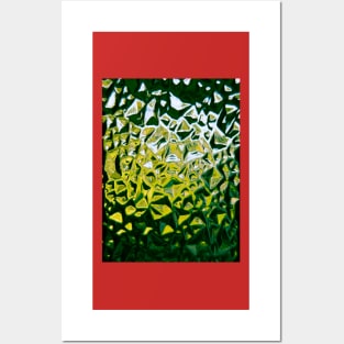 Textured glass Posters and Art